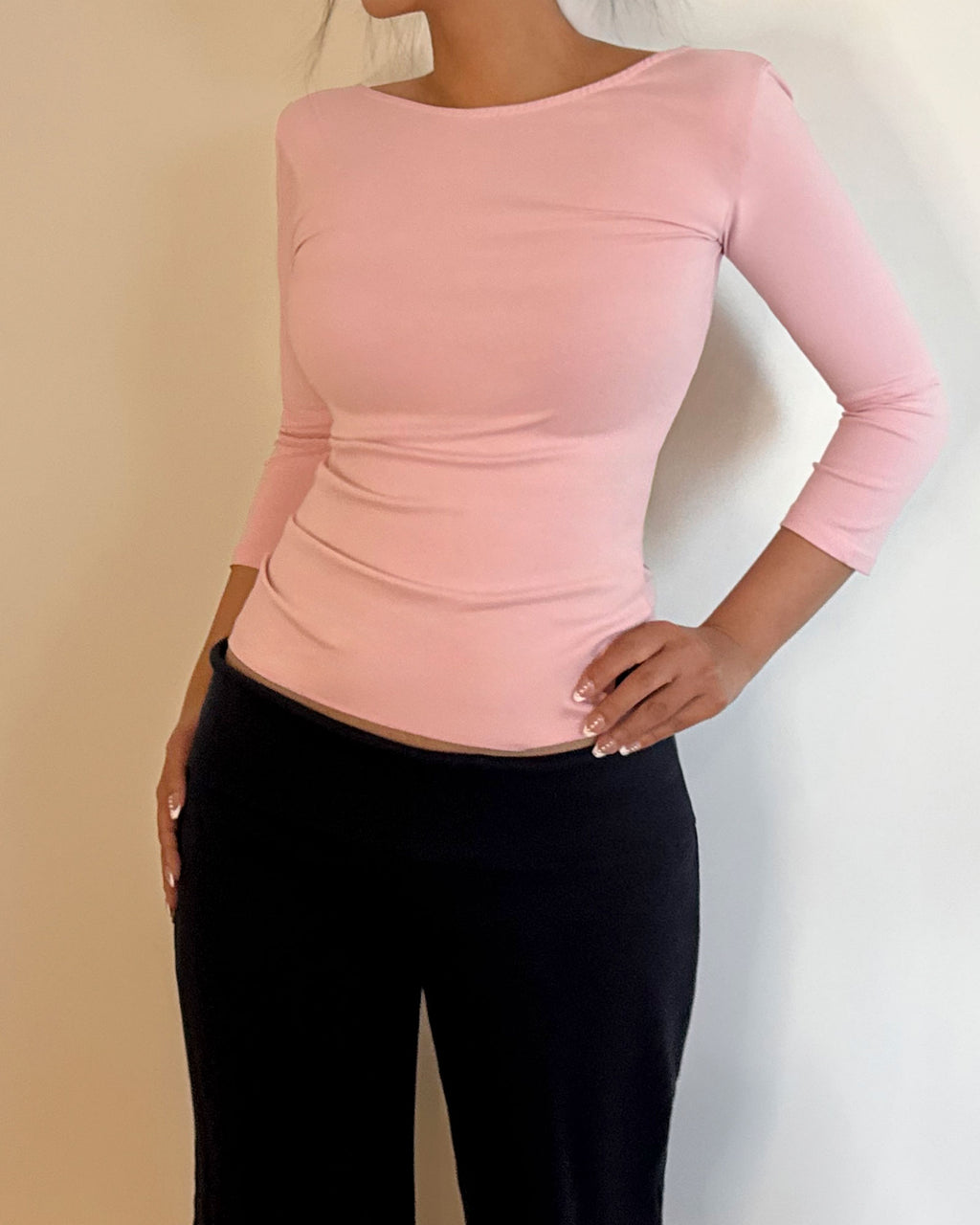 HAILEY 3/4 TOP