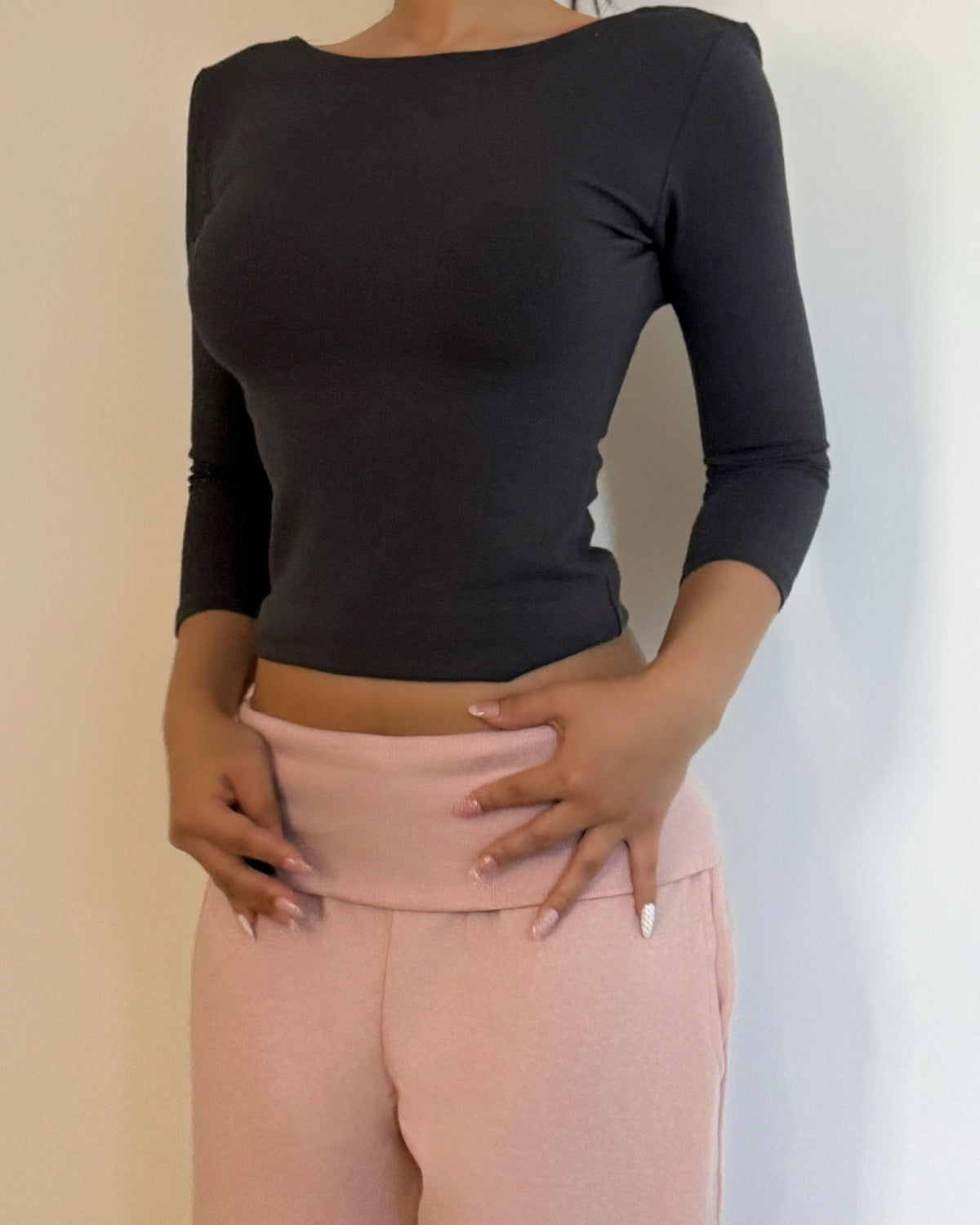 HAILEY 3/4 TOP